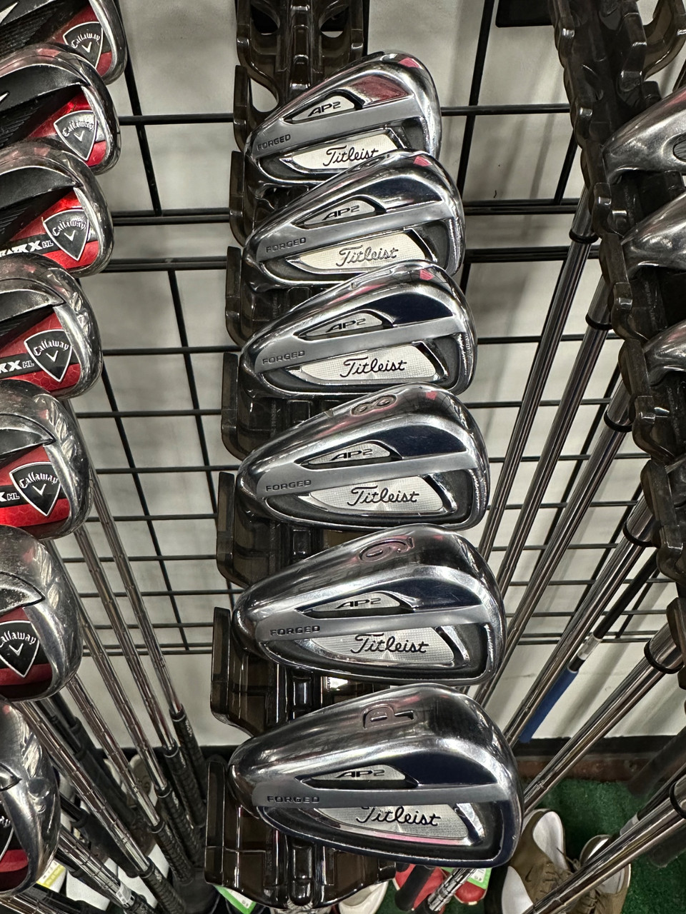 Used Titleist AP2 714 Mens Iron Set LH 5I-PW