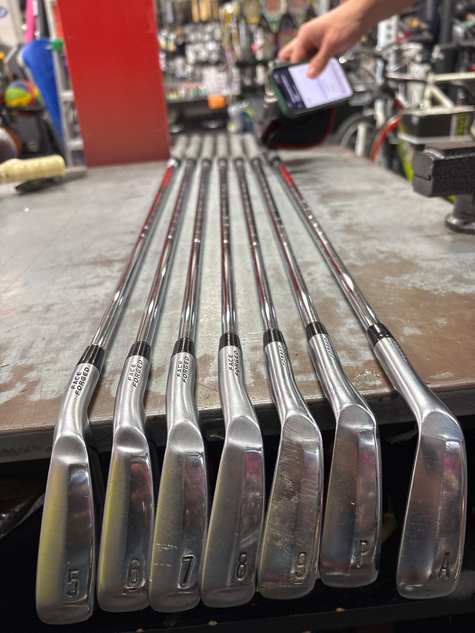 Used Srixon ZX4-ZX5 COMBO Mens Iron Set RH 5I-GW/AW