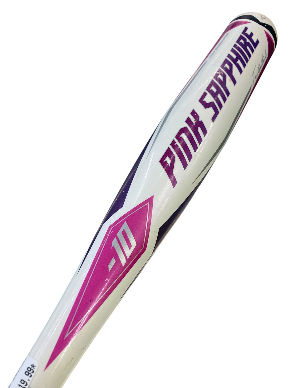 Used Easton PINK SAPPHIRE BB/SB Fastpitch Bat 27