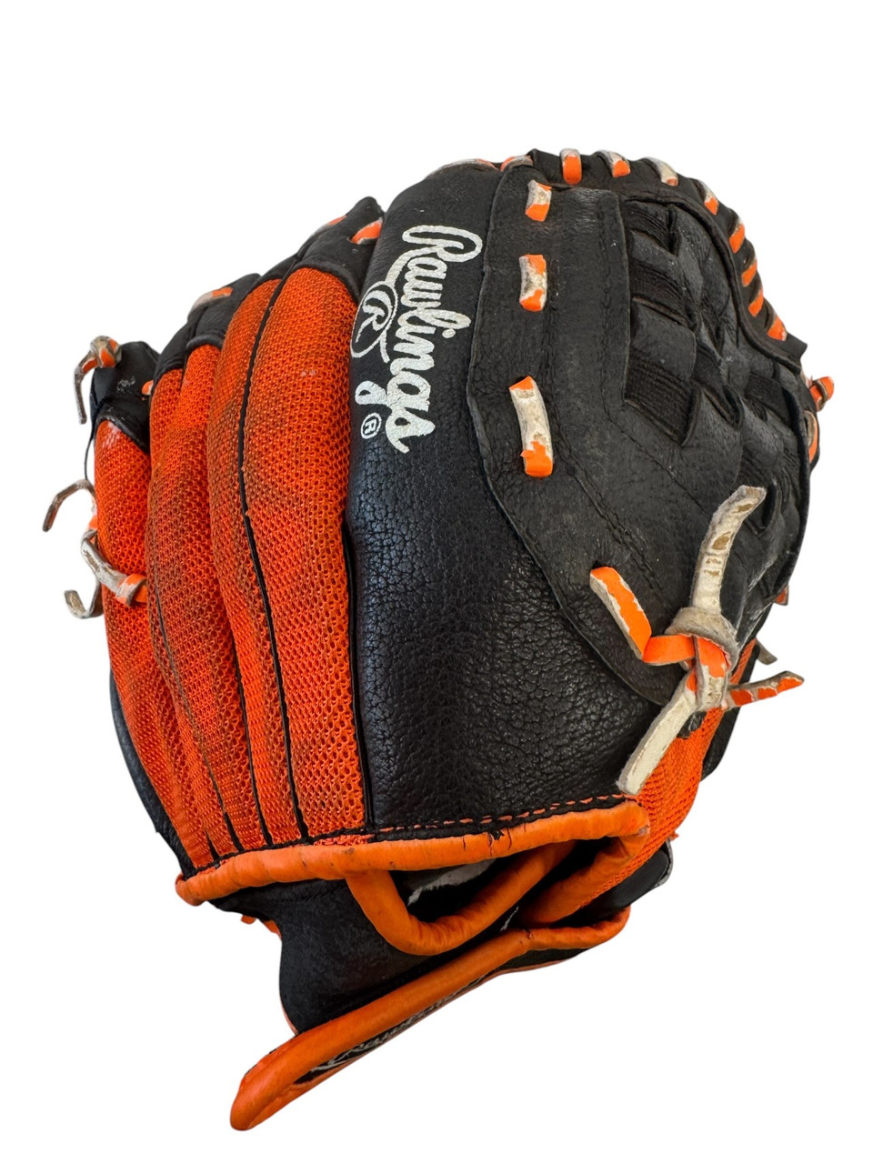 Used Rawlings PLAYMAKER SERIES BB/SB Glove RH Throw Black 11