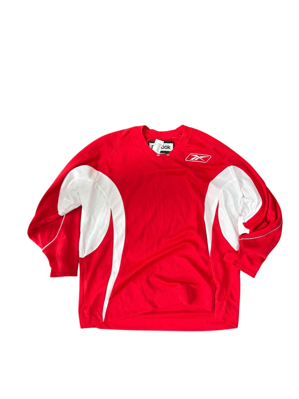 Used Reebok Hockey Practice Jersey Red XL