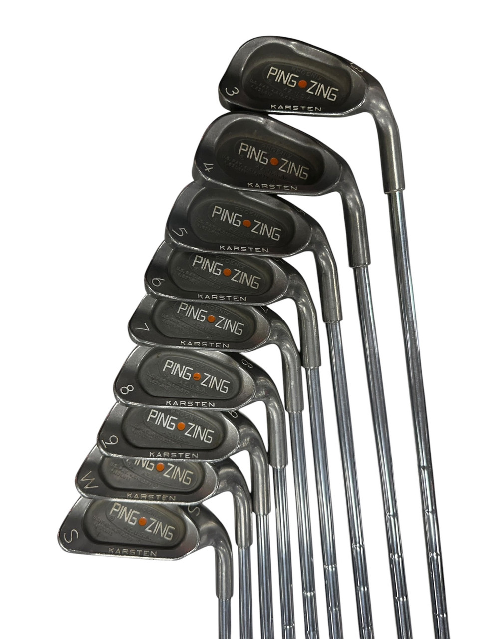 Used Ping ZING Mens Iron Set RH 3I-SW
