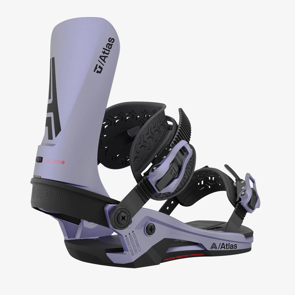 New ATLAS BND MD MET PURPLE Men's Snowboard Bindings