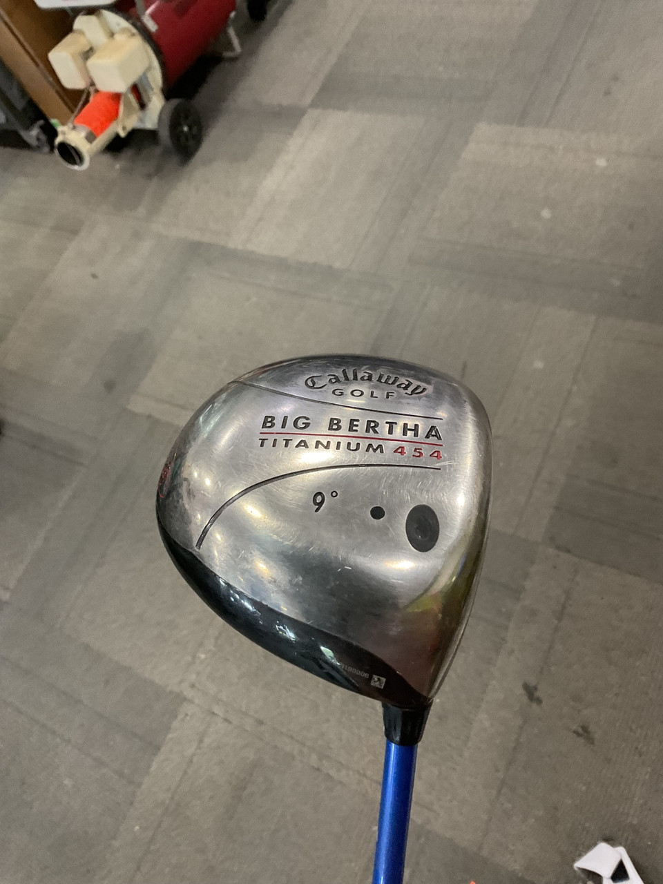Used Callaway BIG BERTHA TITANIUM 454 Mens Driver RH 9.0 Degree