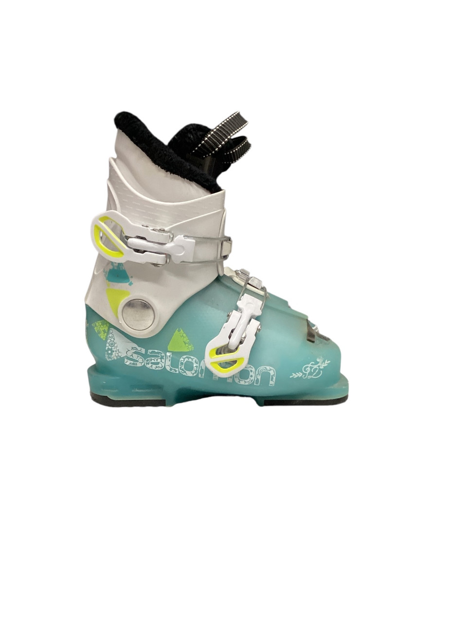 salomon girly t2 ski boots Team Buy your mini shredder a boot that shell be thrilled to put on in the morning and wont want to take off after a day of scooting and sliding down the hill Used Salomon T2 SZ 20.0
