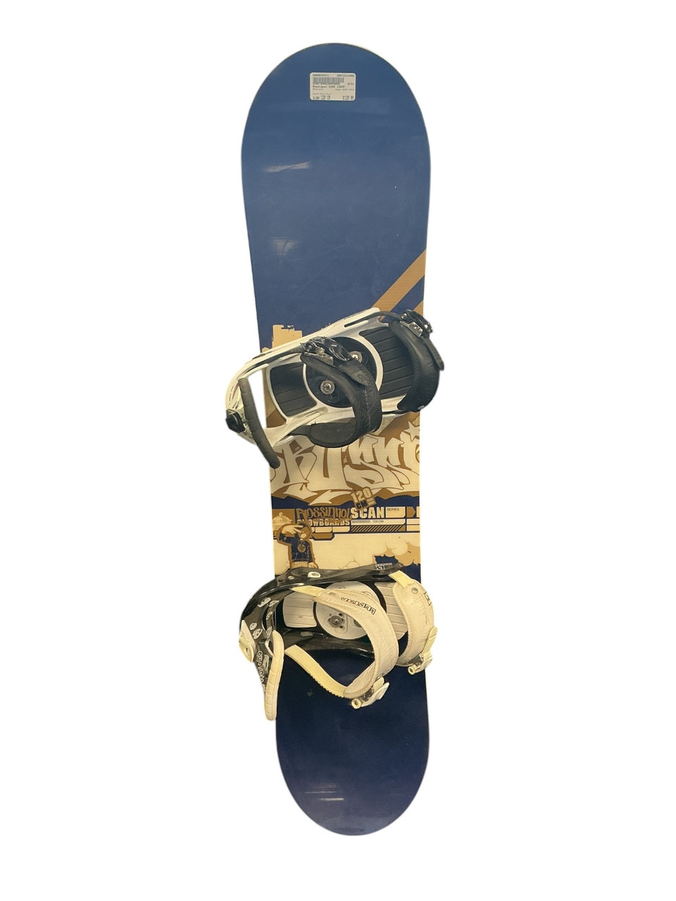 Used Rossignol SCAN 120CM Boys Board/Binding Navy Blue 120 cm