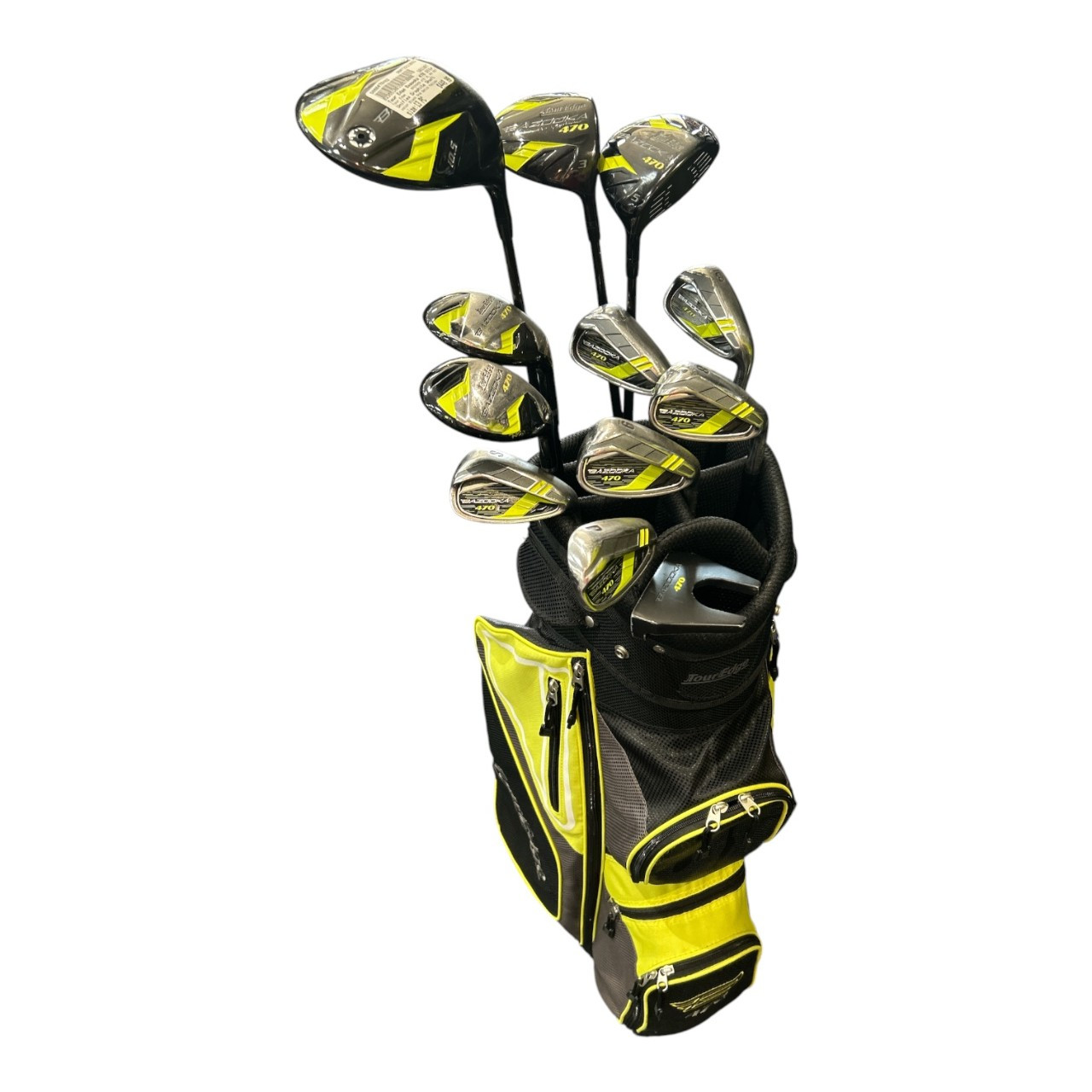 Used Tour Edge BAZOOKA 470 UL RH SET Womens Package Set RH Black