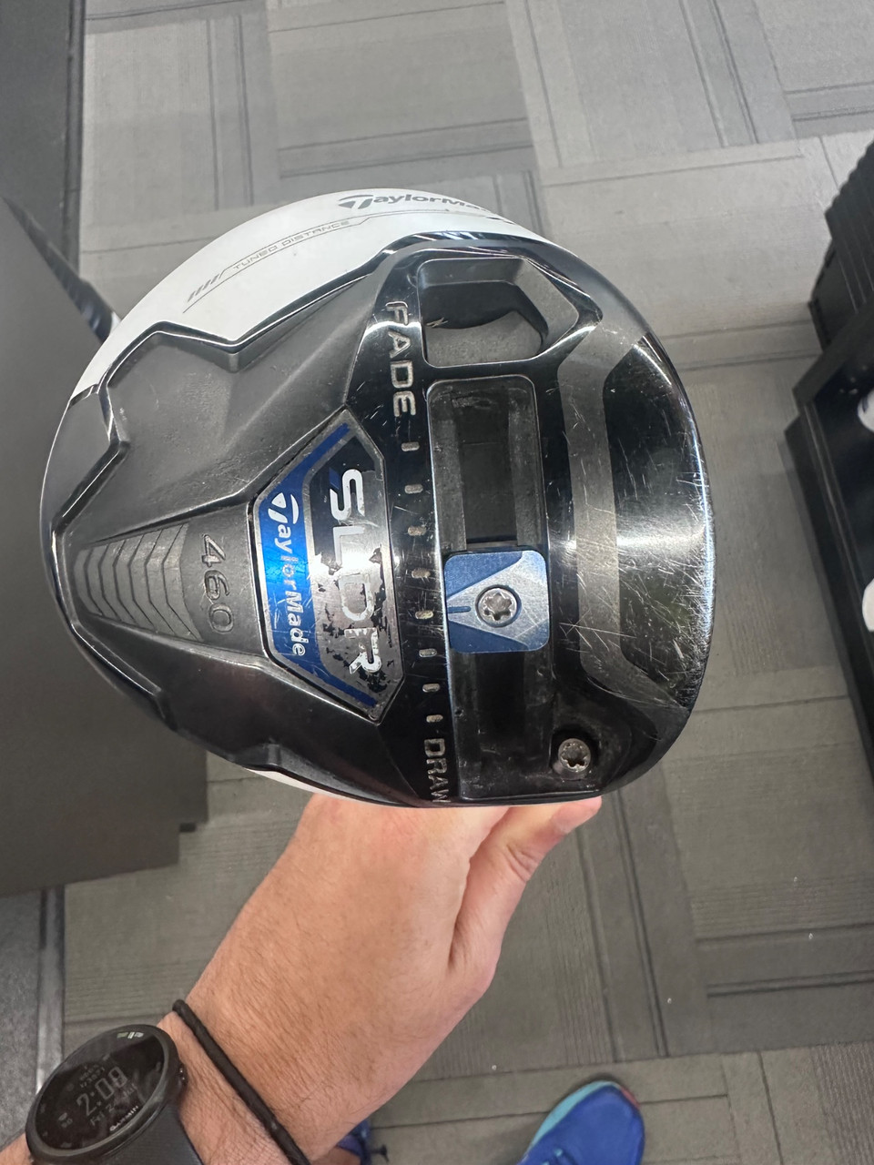 Used Taylormade SLDR 460 DRIVER Mens Driver RH 10.5 Degree