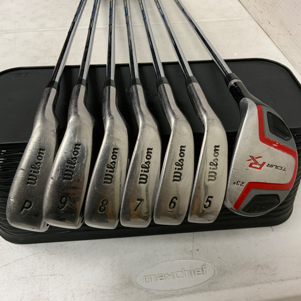 Used Wilson TOUR RX 431 SS Mens Iron Set RH 4I-PW