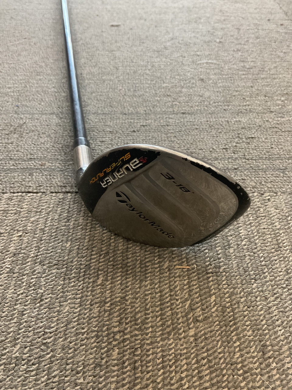 Used Taylormade BURNER SUPERLAUNCH Mens Fairway Wood RH 3 Wood