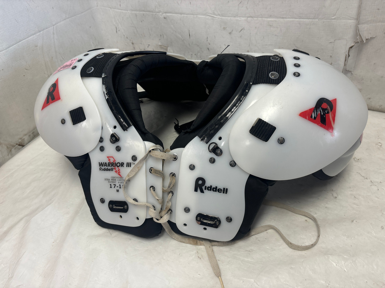 Riddell Warrior Iix Riddell Youth Shoulder Pads Riddell Warrior II
