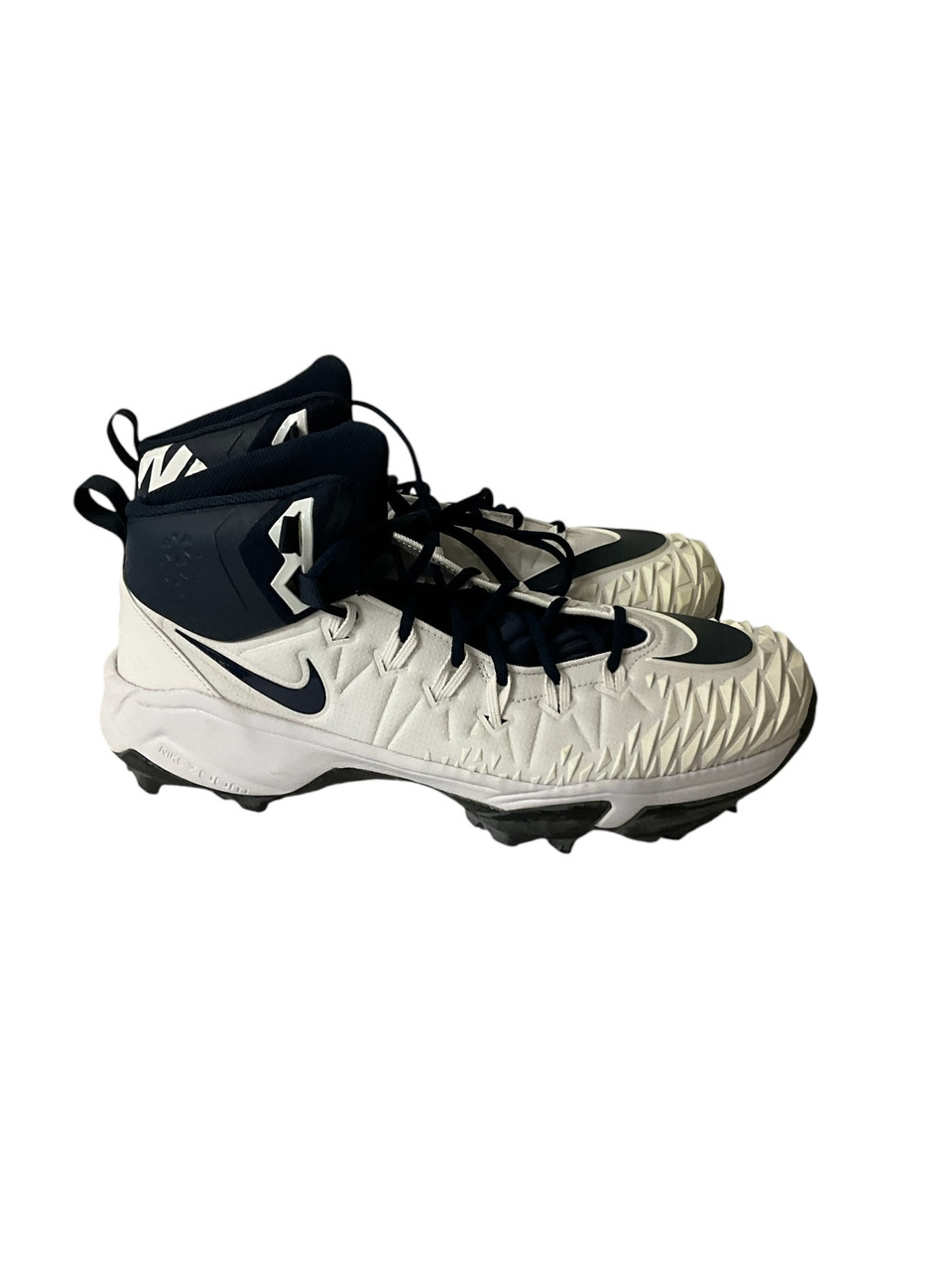 Used Nike FORCE SAVAGE PRO SHARK Adult FB Cleats White And  display picture 1