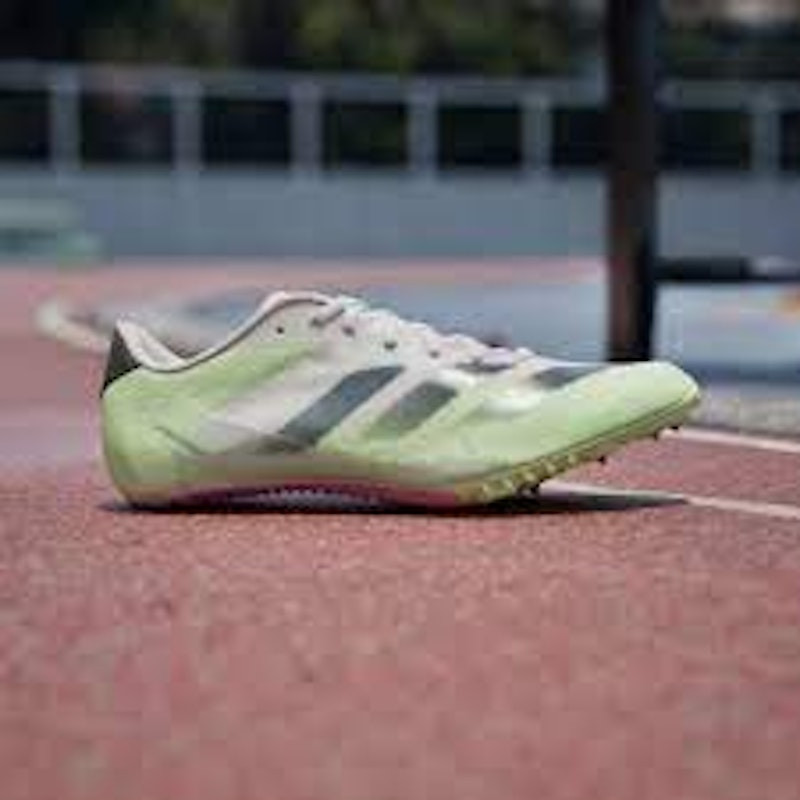 New SPRINTSTAR WH/BK/GN-11 Track and Field Cleats