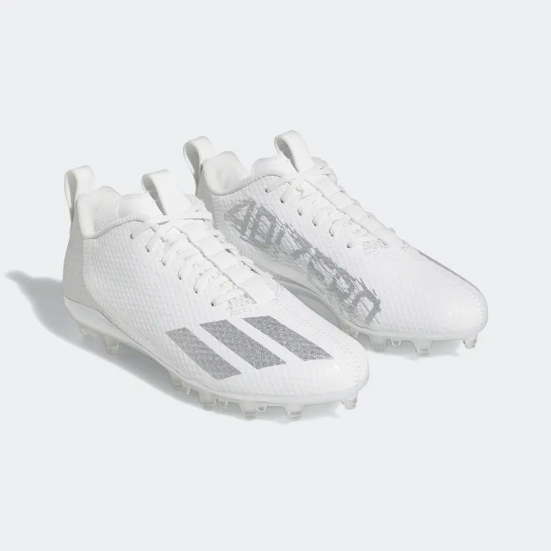New Adidas Adizero Spark Cleat White Size 11726-ADIGY45219