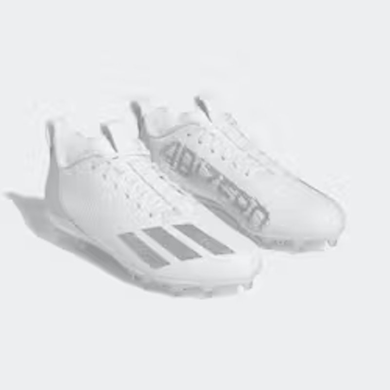 New Adizero Spark White Sz 12 Football Cleats