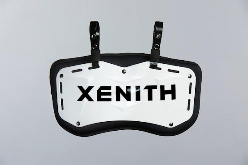 Back Plate White Large Football / Individual Pads & Sets