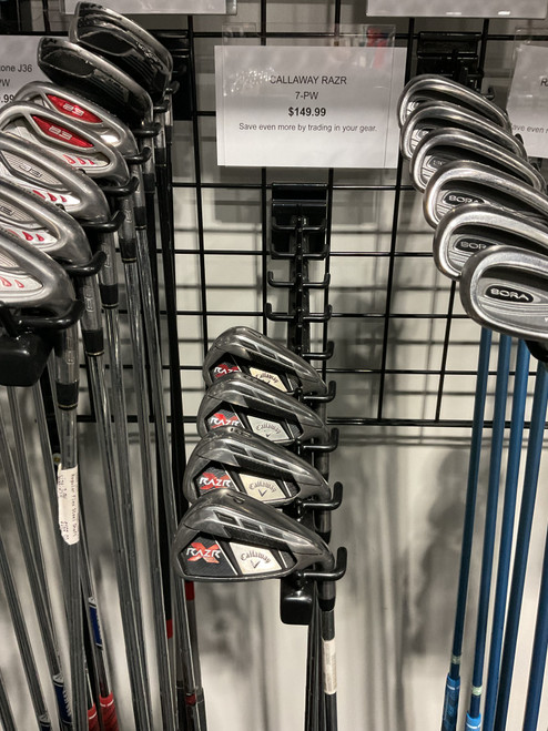 Vist Large View of Product Image Which is Used Callaway RAZR 7-PW Mens Iron Set RH 7I-PW
