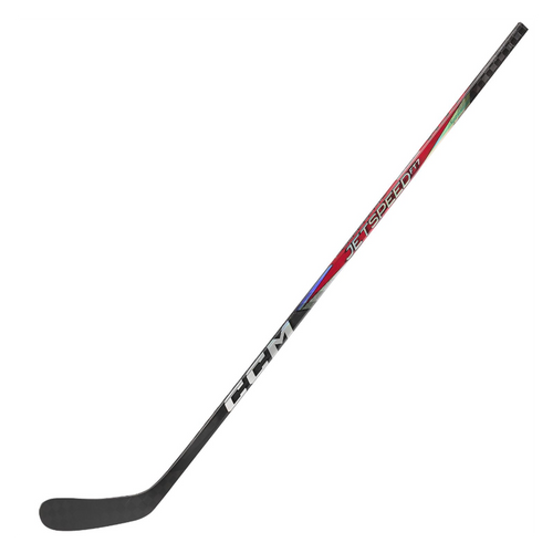 Vist Large View of Product Image Which is New CCM JetSpeed FT7 Hockey Stick- Intermediate Left Side, 55 Flex, P90TM Curve