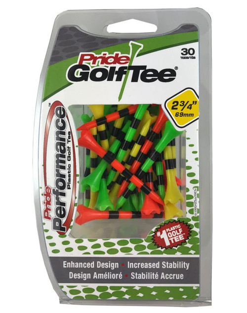Vist Large View of Product Image Which is New Pride Stripe Golf Tee 2 3/4"