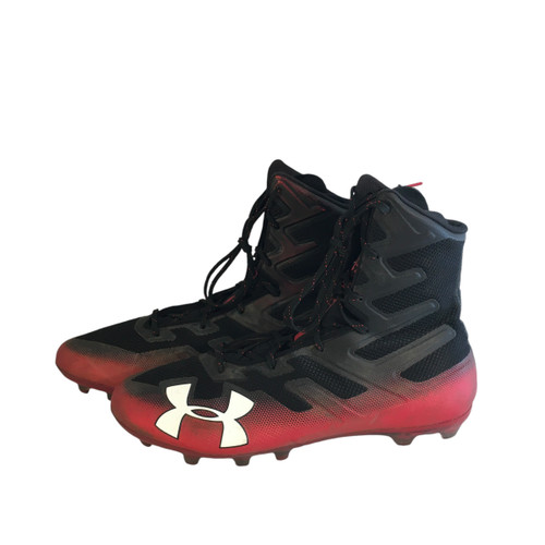 Used Under Armour Adult FB Cleats Black Senior 13 11749-S000175602