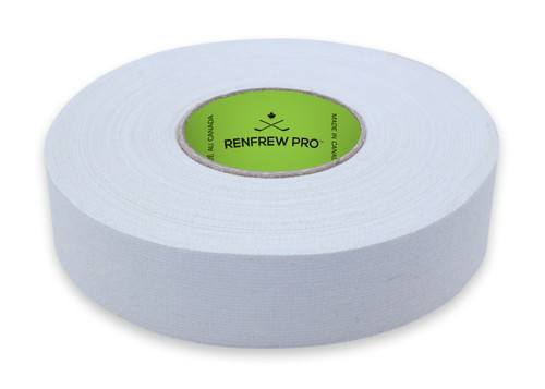 Renfrew Cloth Hockey Tape White 1" Vist Large View of Product Image Which is Renfrew Cloth Hockey Tape White 1"