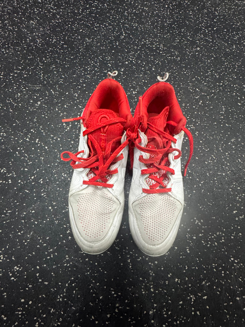 Vist Large View of Product Image Which is Used Under Armour LAX Cleats Womens Red Senior 7.5