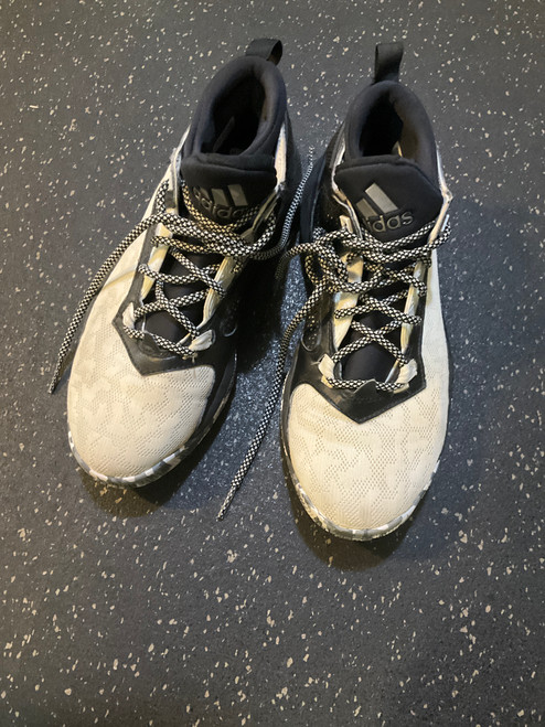 Used Adidas Basketball Shoes M White Senior 7.5 11790-S000034155
