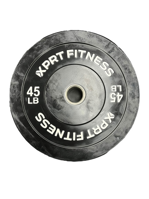Vist Large View of Product Image Which is New Black BumperPlates45lbSing
