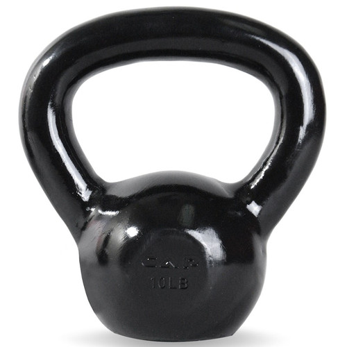 New CAP ENAMEL COATED CAST IRON KETTLEBELL 10LB SDK2010 11790-CAPSDK2-010 Vist Large View of Product Image Which is New CAP ENAMEL COATED CAST IRON KETTLEBELL 10LB SDK2010