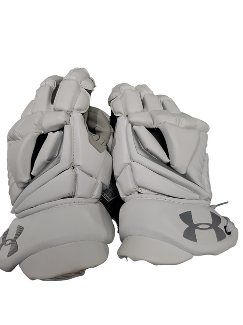 Vist Large View of Product Image Which is New Under Armour ENGAGE 2 Lacrosse Gloves Mens white MD