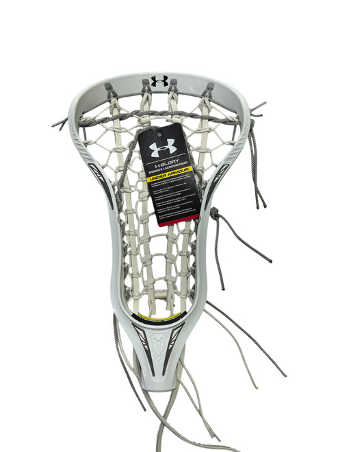 Vist Large View of Product Image Which is Used Under Armour GLORY Mens Atk/Mid LAX Shaft White