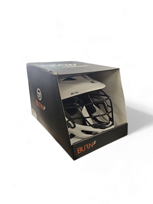 Vist Large View of Product Image Which is New BURN JR HELMET WHT