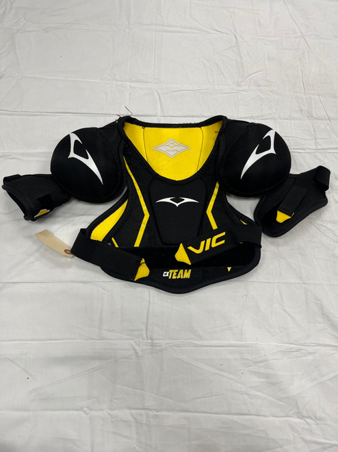 Vist Large View of Product Image Which is Used Vic CX TEAM MD Hockey Shoulder Pads