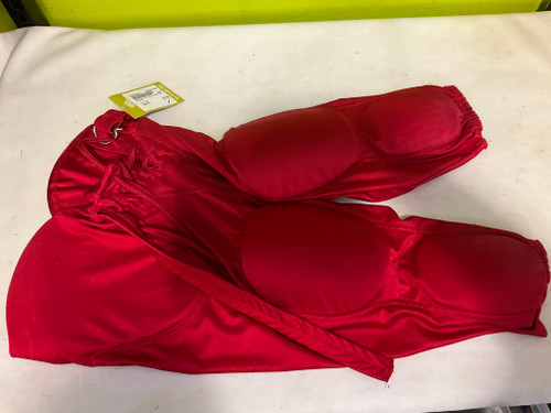 Vist Large View of Product Image Which is Used Alleson Youth FB Integrated Pants Red XL