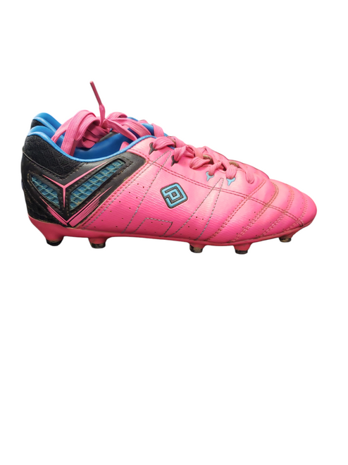 Vist Large View of Product Image Which is Used Soccer Cleats Pink Junior 05