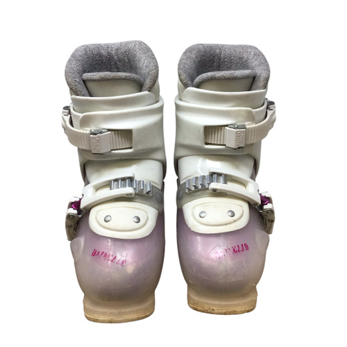 Used GAIA 2 Girls DH Ski Boot White 205 MP - J01 10292-S000301569