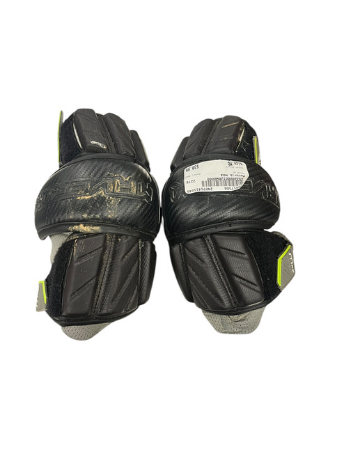 Vist Large View of Product Image Which is Used Maverik MAX Lacrosse Arm Pads/Guards Black MD 11849-S000017508