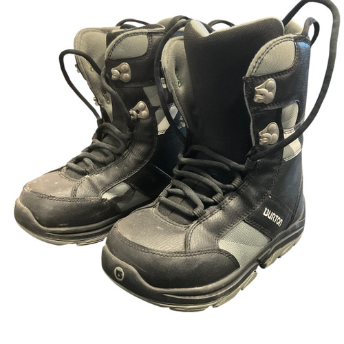 Vist Large View of Product Image Which is Used Burton GROM SB BOOT Boys Snowboard Boots Black Junior 05