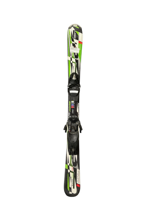Vist Large View of Product Image Which is Used Elan EXAR PRO DH SKI Boys DH Ski/Binding Green 100 cm