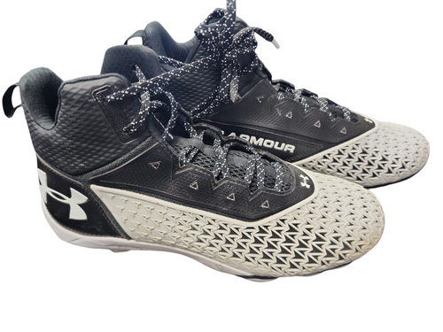 Used Under Armour Adult FB Cleats Black Senior 12 11849-S000015762