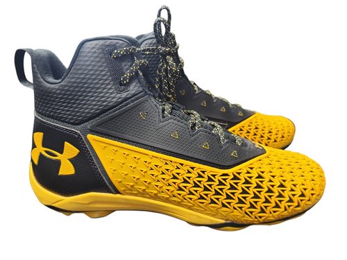 Under Armour Adult FB Cleats Black Senior 12 11849-S000015763