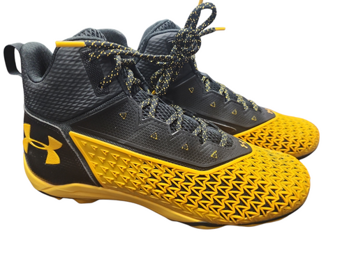 Used Under Armour Adult FB Cleats Black Senior 12 11849-S000015764