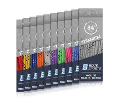 Vist Large View of Product Image Which is New BLUE SPORT BLK 120" LACES