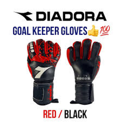 Vist Large View of Product Image Which is New DIADORA GOAL GLOVE RD/BK11 11774-LOG158860-11