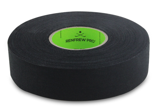 Vist Large View of Product Image Which is Renfrew Cloth Hockey Tape Black 1"
