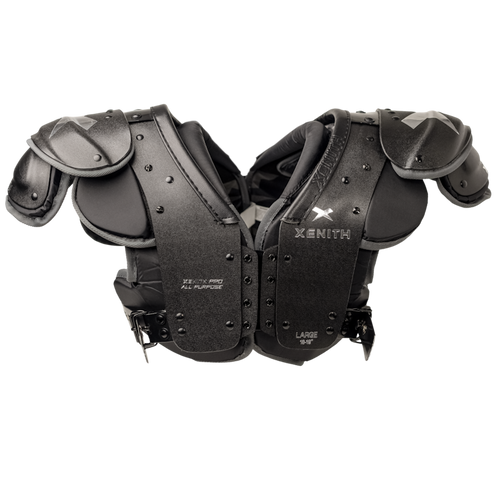 Vist Large View of Product Image Which is New Xenith Pro All Purpose Adult Shoulder Pads Large Football Shoulder Pads