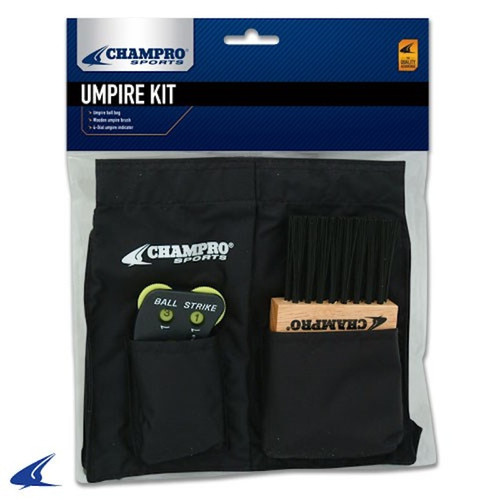 Vist Large View of Product Image Which is Champro Umpire Kit A049 Black, package view