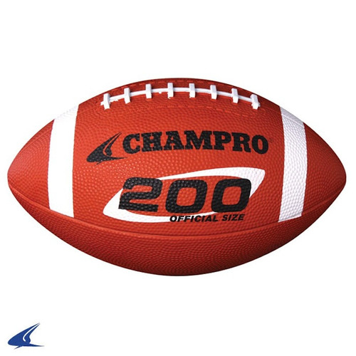 Vist Large View of Product Image Which is New Champro 200 Rubber Football Intermediate Size, product view