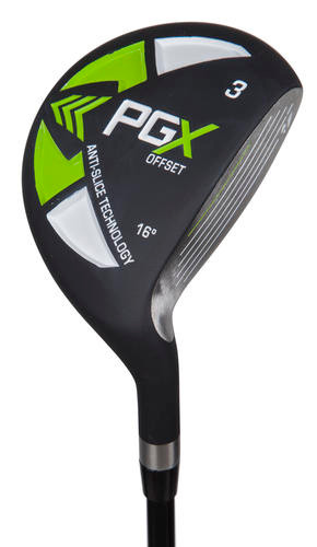 Vist Large View of Product Image Which is New Pinemeadow PGX OFFSET WOOD 3 RH Jr Fairway Wood RH 3 Wood