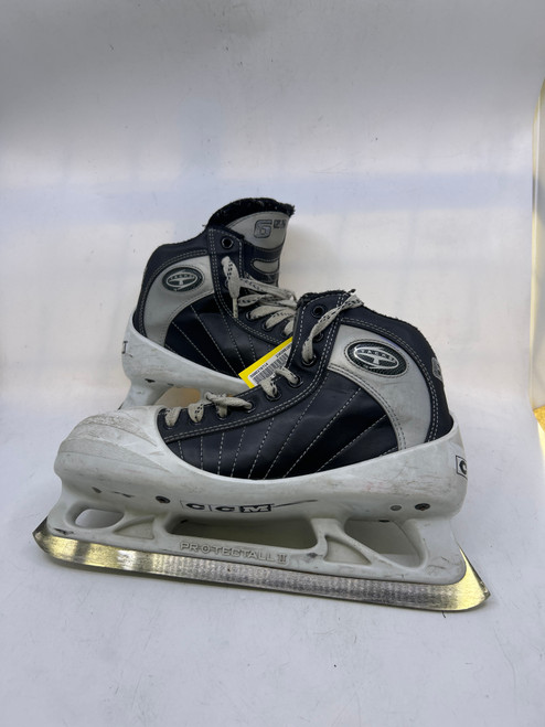 Used CCM 652 SUPER TACKS Senior Goalie Skate Senior 7.5 10589-S000378714